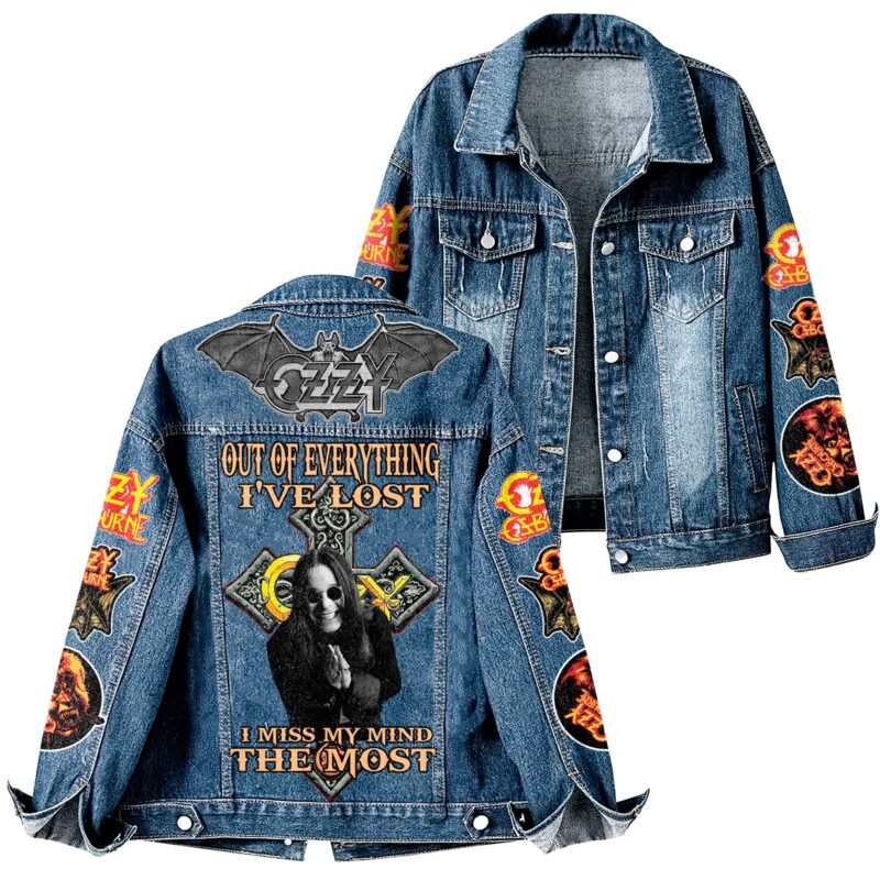OZZY Hooded Denim Jacket NTH4534LTT - Image 4