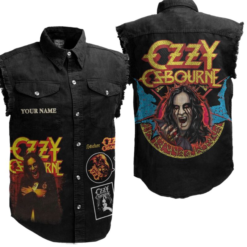 OZZY Sleeveless Cut Off Jacket NTH4544LTT - Image 3