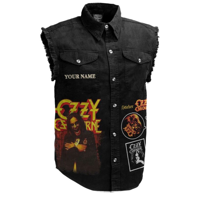OZZY Sleeveless Cut Off Jacket NTH4544LTT - Image 4