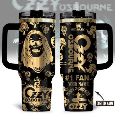 OZZY Laser Engraved Stanley Tumbler 40oz NTH4546LTT