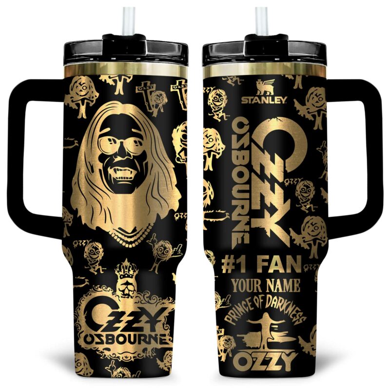 OZZY Laser Engraved Stanley Tumbler 40oz NTH4546LTT - Image 2