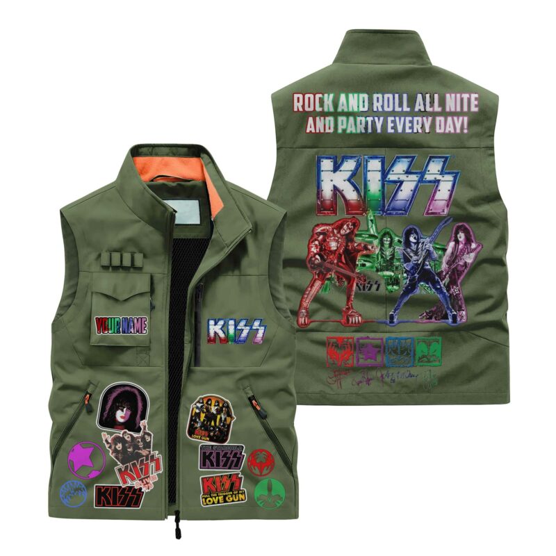 KISS Fishing Vest NTH4626LTT - Image 4