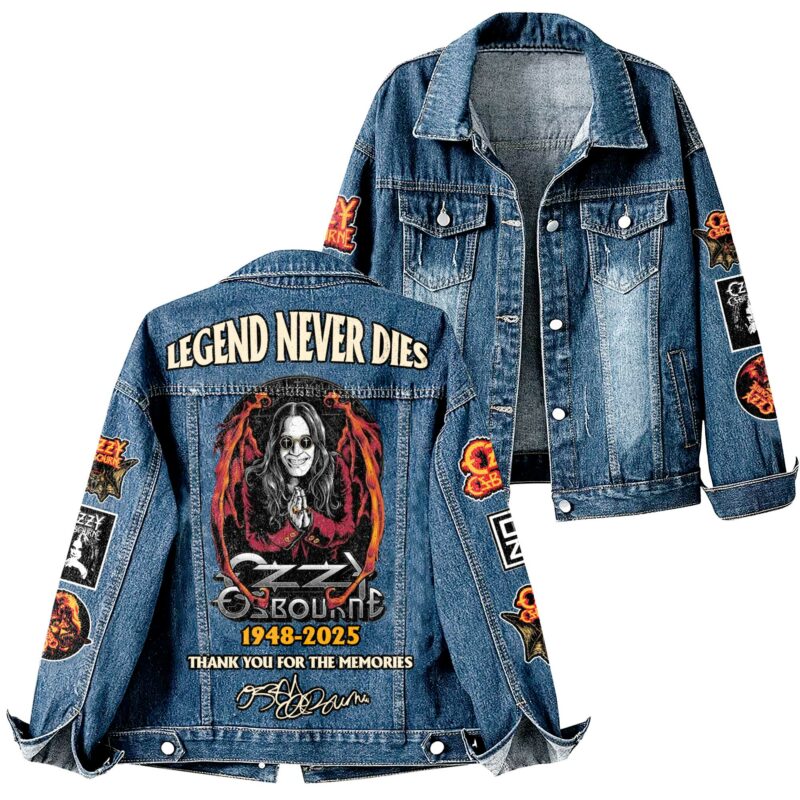 OZZY Hooded Denim Jacket NTH4695LTT - Image 3