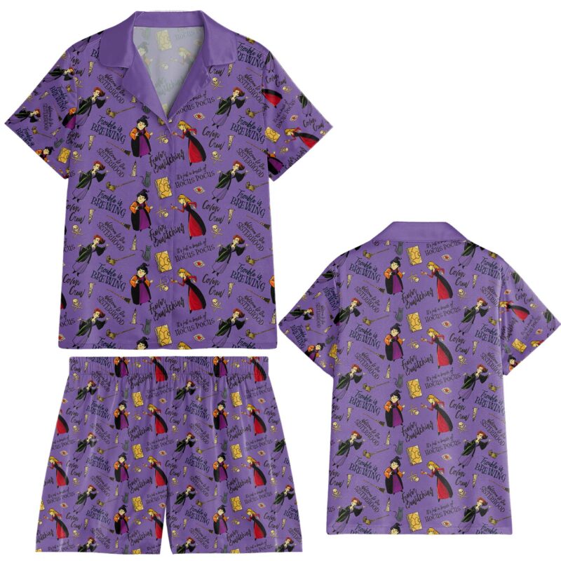 HCPC Short Women Satin Pajama Set NTH4703LTT - Image 2