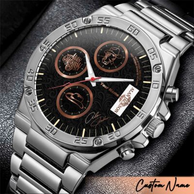 ALJ Stainless Steel Hand Watch NTH4737LTT