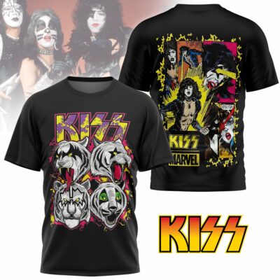 KISS T-shirt TKC4361NVH