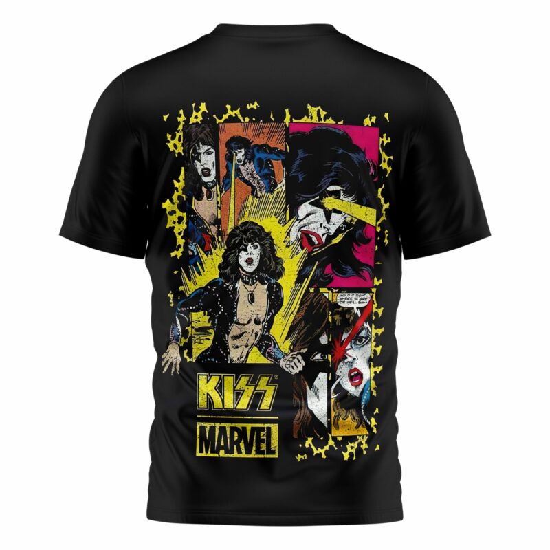 KISS T-shirt TKC4361NVH - Image 4