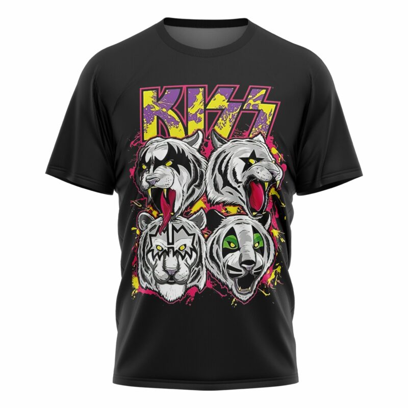 KISS T-shirt TKC4361NVH - Image 3