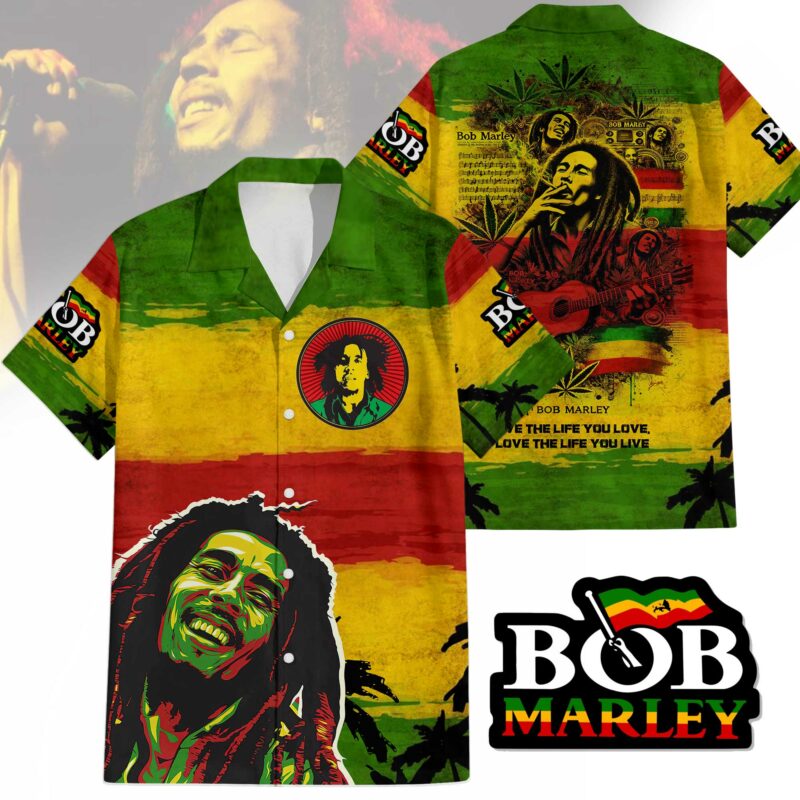 BML Hawaiian Shirt MNG4486NVH - Image 2