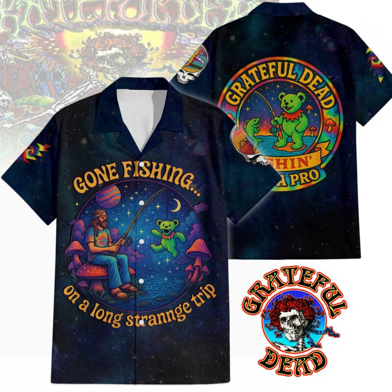 GRDE Hawaiian Shirt TKC4501NVH - Image 3