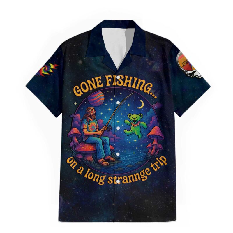 GRDE Hawaiian Shirt TKC4501NVH - Image 4