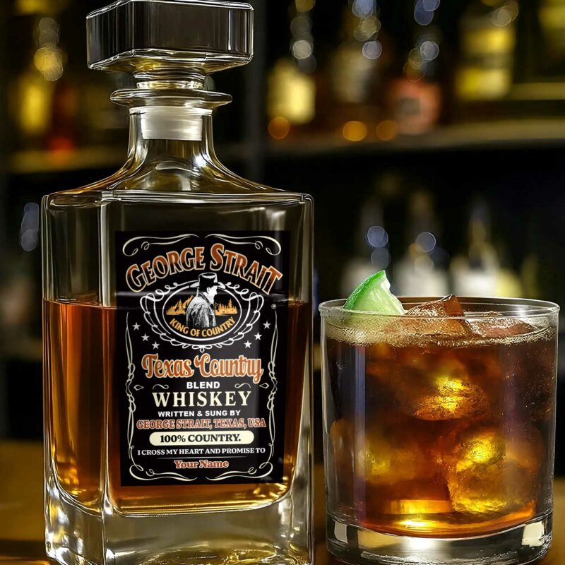 GSTR Glass Whisky Bottle NTH4779LTT - Image 2