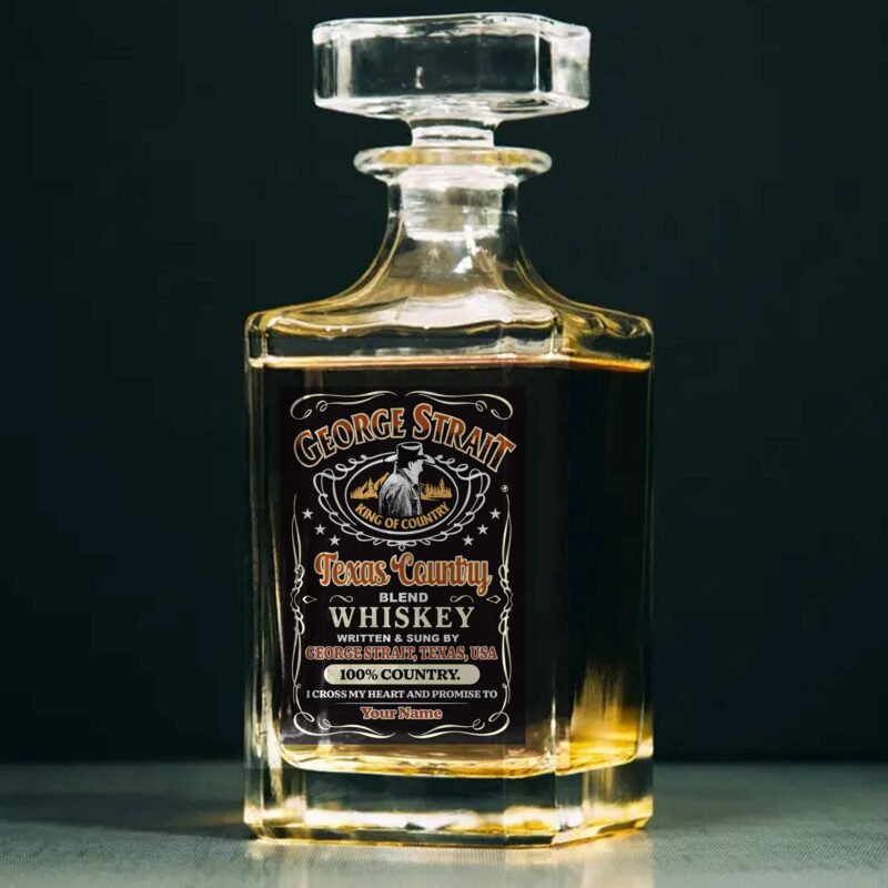 GSTR Glass Whisky Bottle NTH4779LTT - Image 3