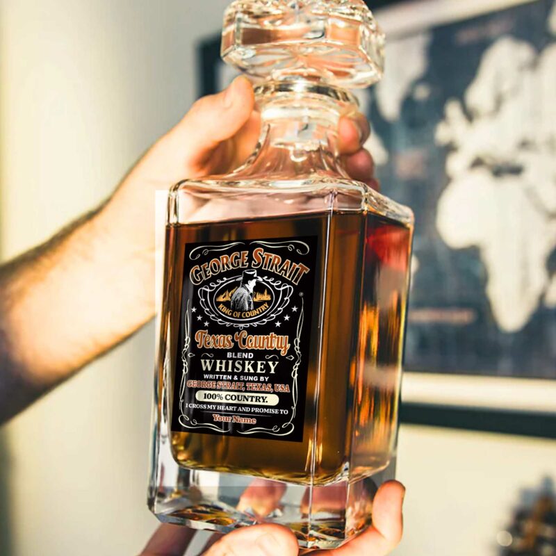 GSTR Glass Whisky Bottle NTH4779LTT - Image 4