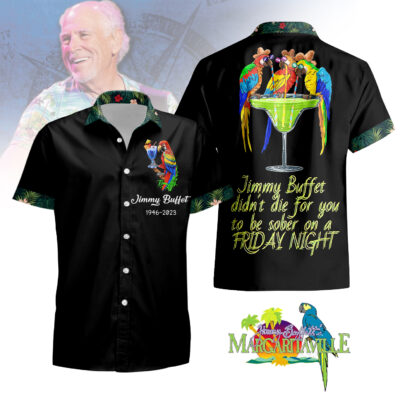 JMB Hawaiian Shirt - Vest collar PUN4866NVH