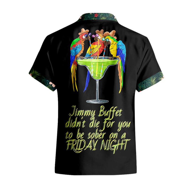 JMB Hawaiian Shirt - Vest collar PUN4866NVH - Image 2