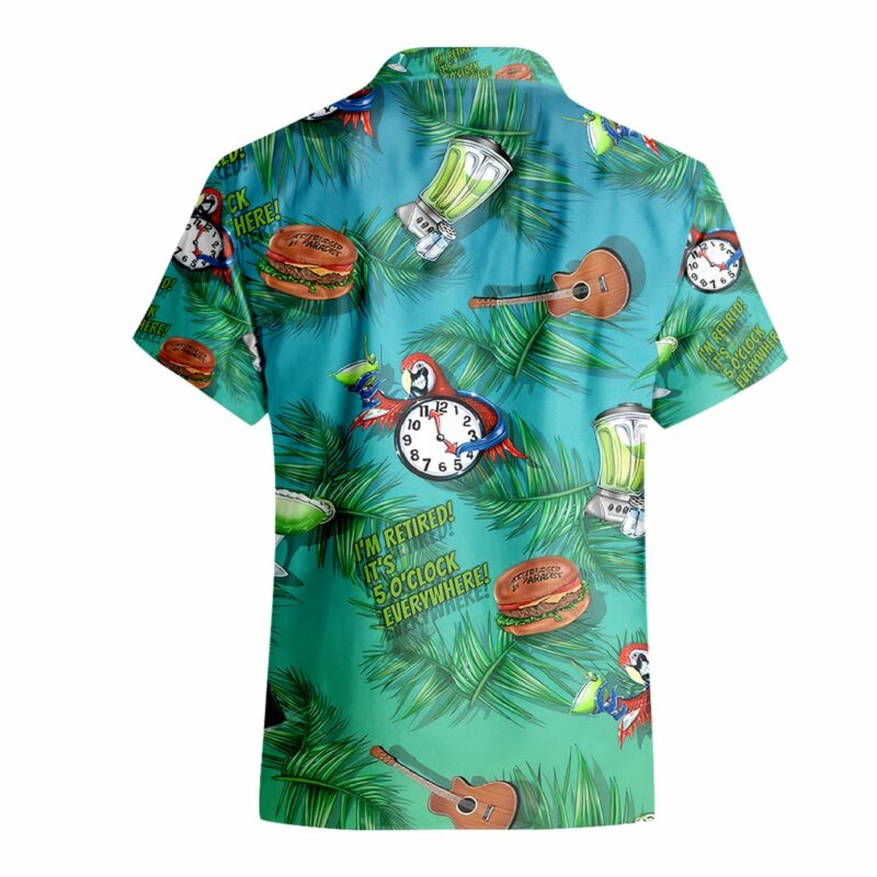 JMB Hawaiian Shirt PUN4907NVH - Image 2