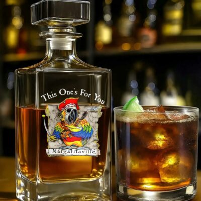 JMB Glass Whisky Bottle PUN4910NVH