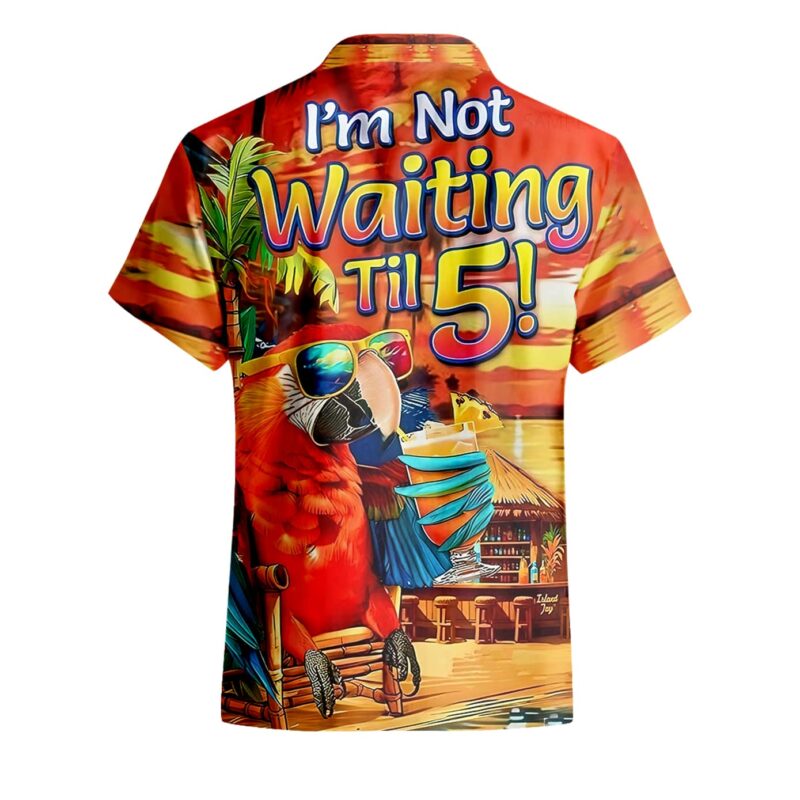 JMB Hawaiian Shirt PUN4915NVH - Image 4