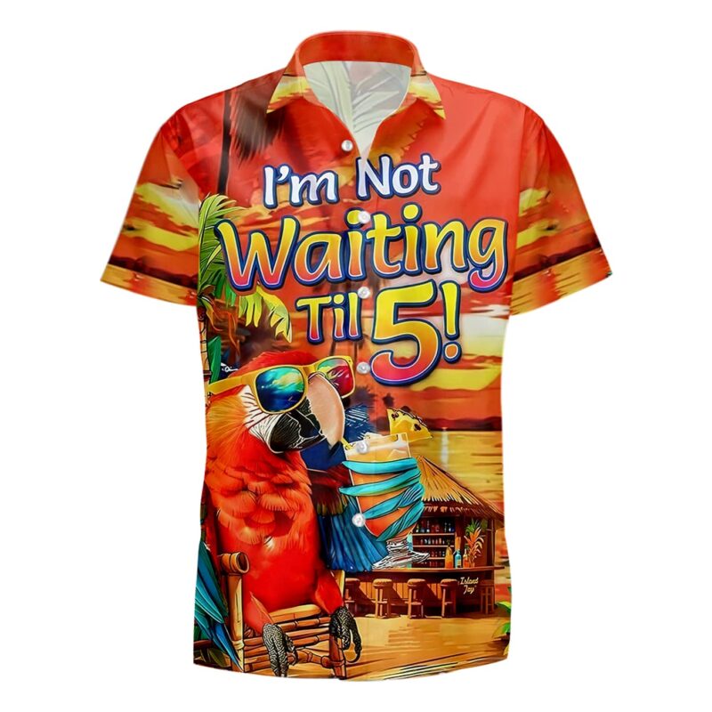 JMB Hawaiian Shirt PUN4915NVH - Image 2