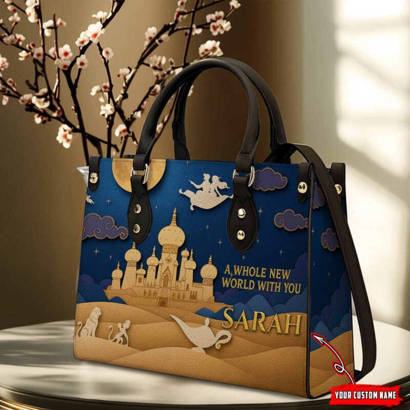 DNPC Leather Handbag PUN4930NVH - Image 3