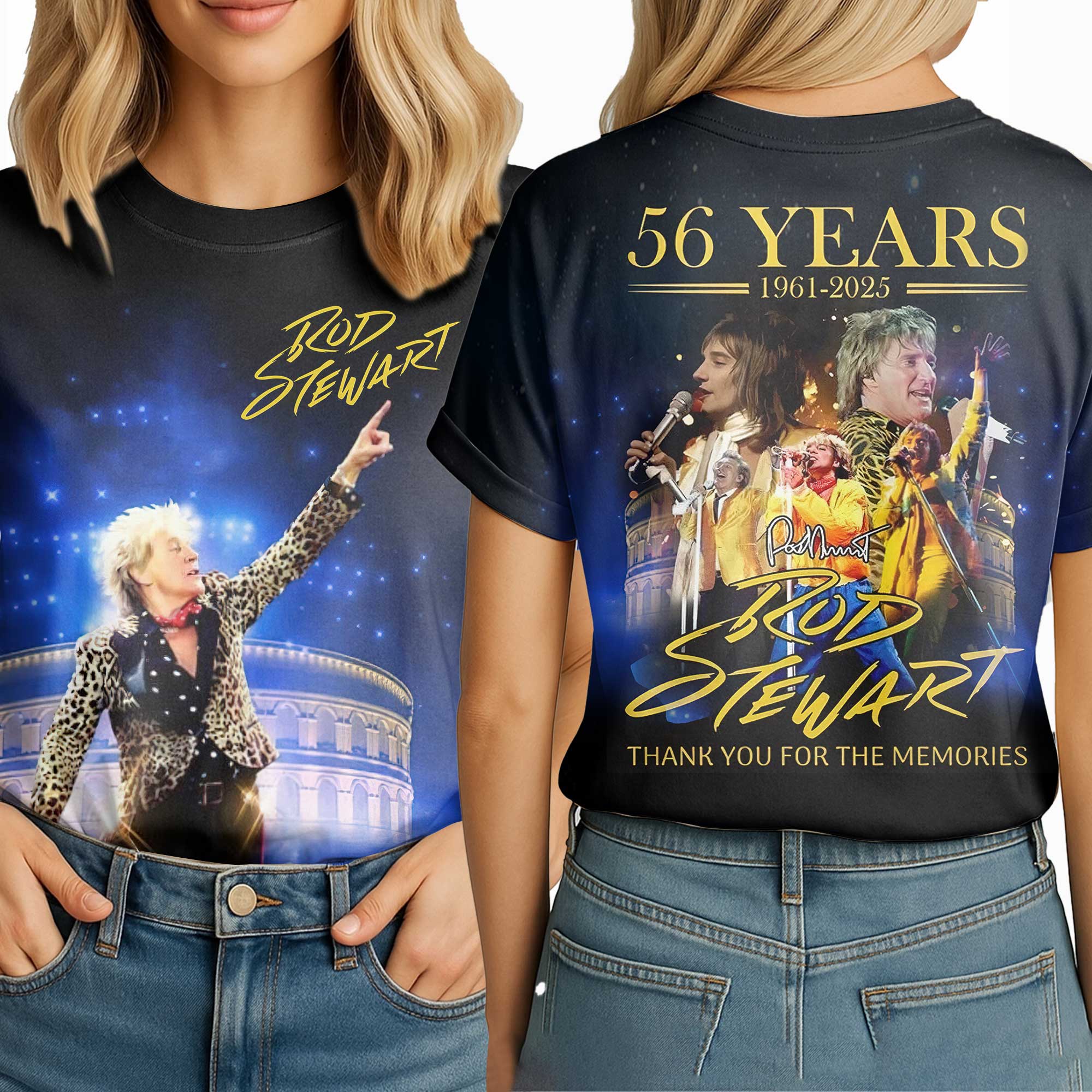 RODS T-shirt TKC5019NVH