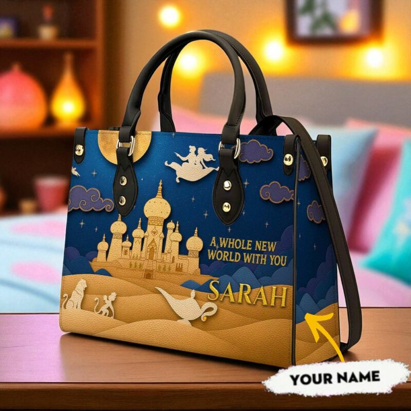 DNPC Leather Handbag PUN4930NVH - Image 4