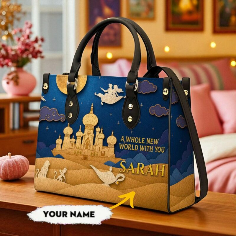 DNPC Leather Handbag PUN4930NVH - Image 2