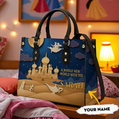 DNPC Leather Handbag PUN4930NVH