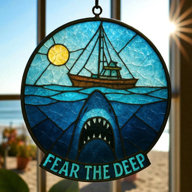 JAWS Acrylic Suncatcher PUN4936NVH - Image 3