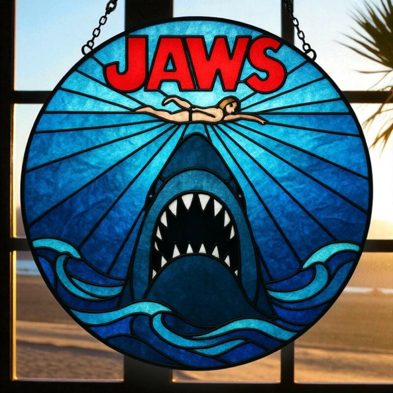 JAWS Acrylic Suncatcher PUN4938NVH - Image 3