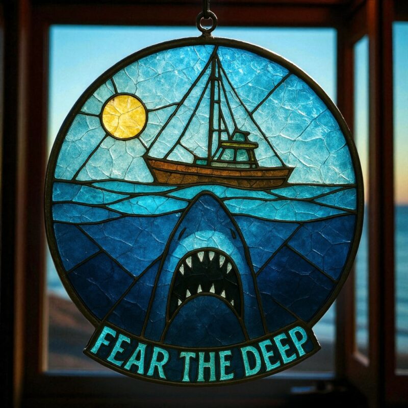 JAWS Acrylic Suncatcher PUN4936NVH - Image 4