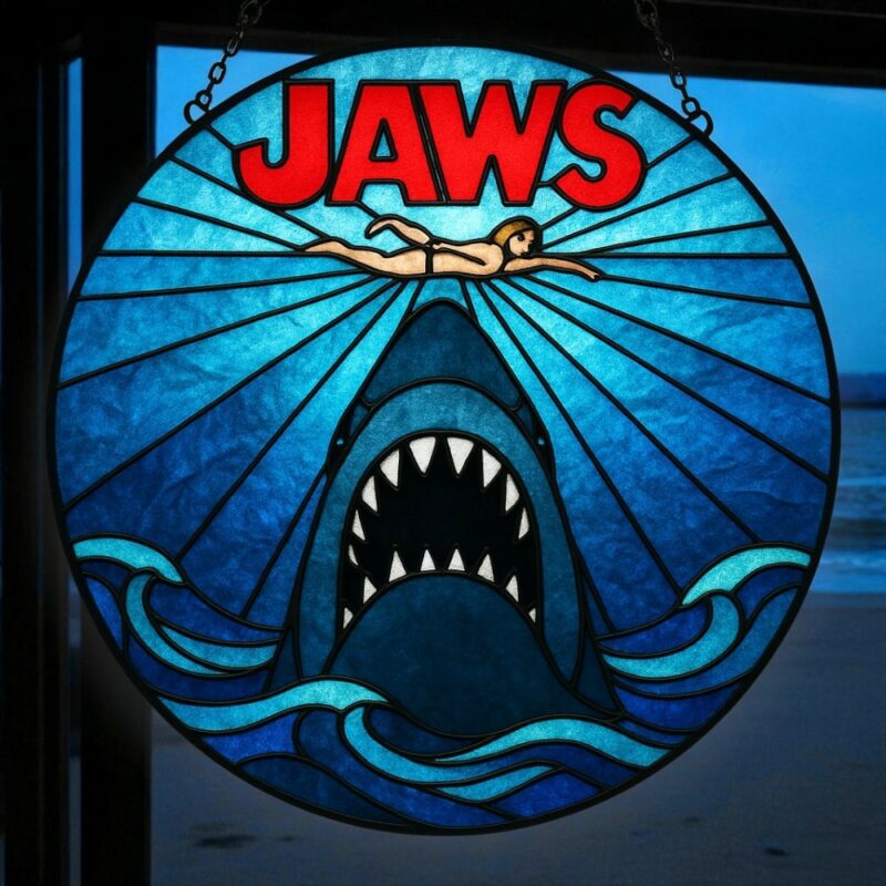 JAWS Acrylic Suncatcher PUN4938NVH - Image 2