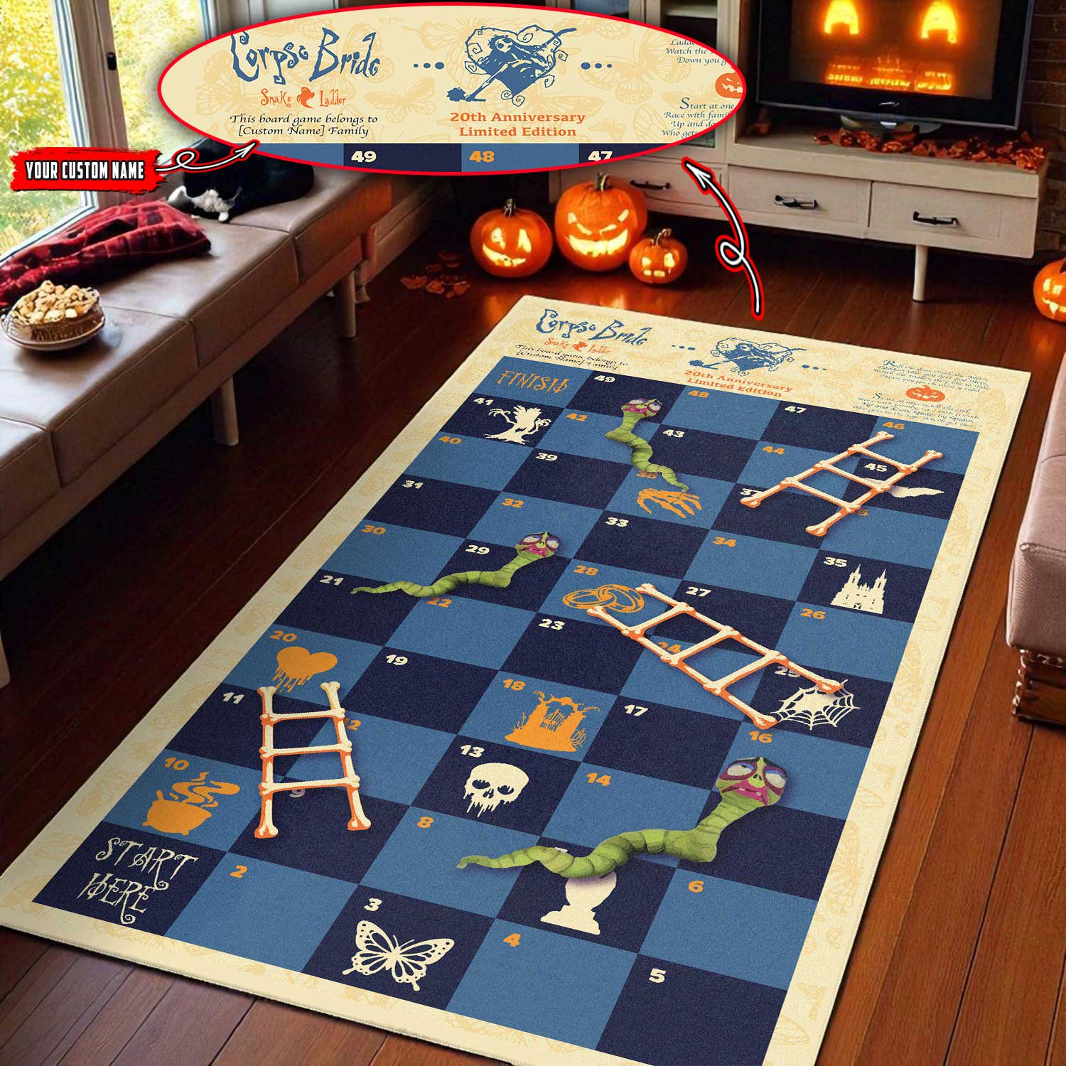 CPB Area Rug NHL5650NVH