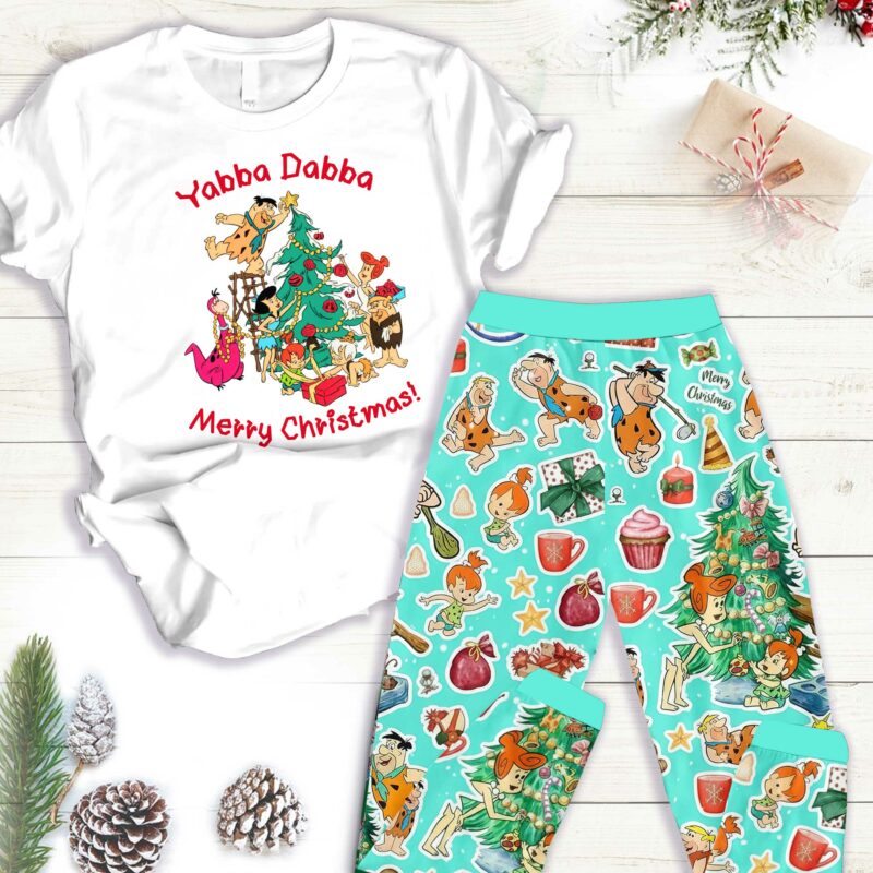 TFLS Set Short Sleeve T-shirt & Long pants Pajamas MNG6147NTS - Image 2