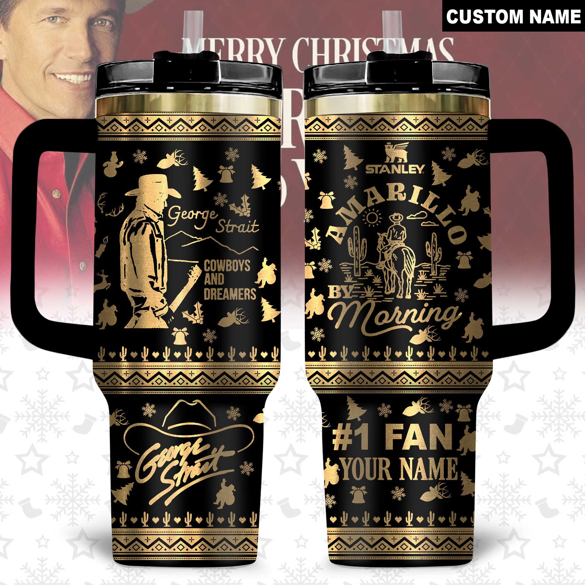 GSTR Laser Engraved Stanley Tumbler 40oz NTH6102LTT