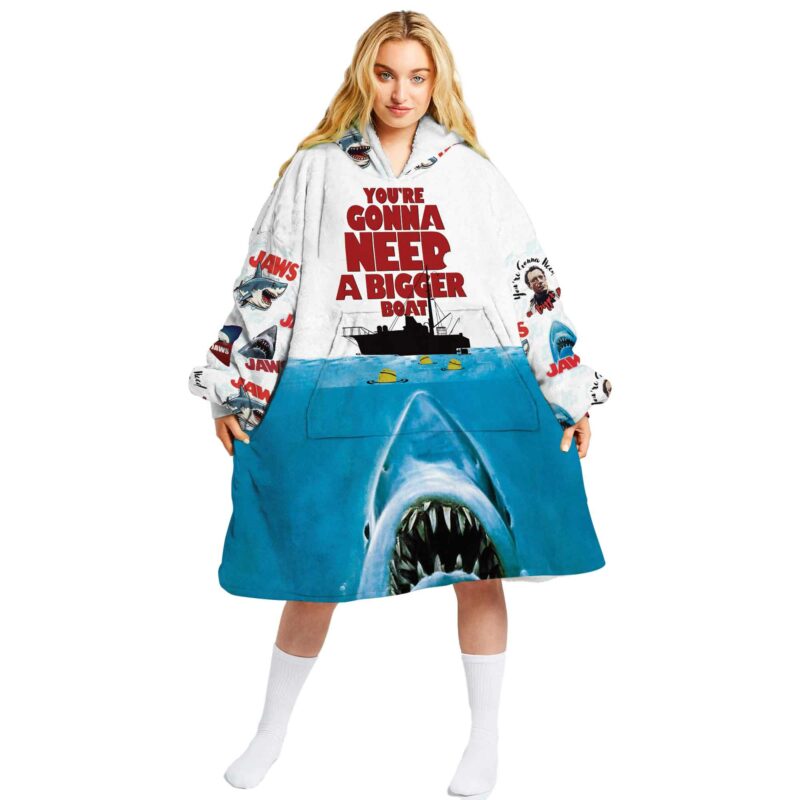 JAWS Blanket Hoodie NTH6222LTT - Image 4