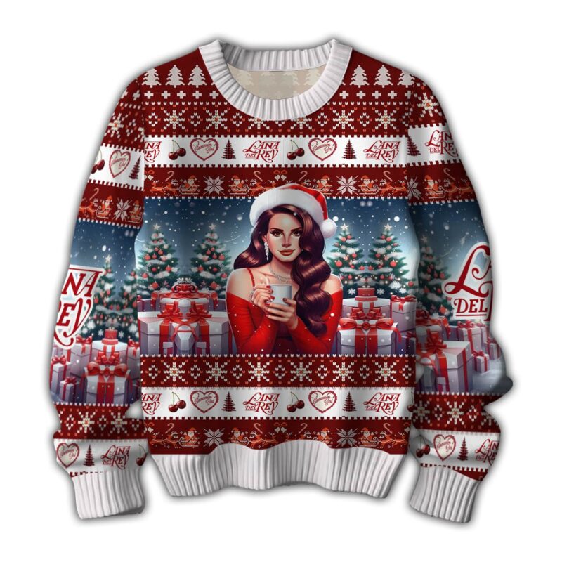 LDEL Ugly Sweater MNG6643NVH - Image 2