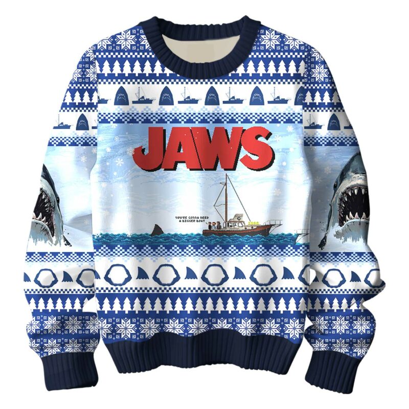 JAWS Ugly Sweater NTH6440LTT - Image 3