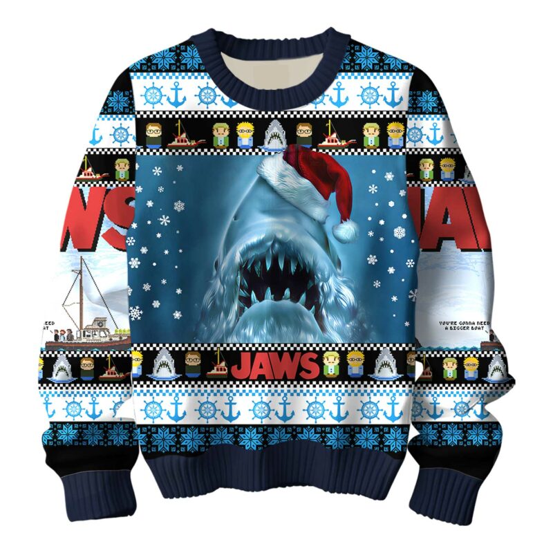 JAWS Ugly Sweater NTH6450LTT - Image 3