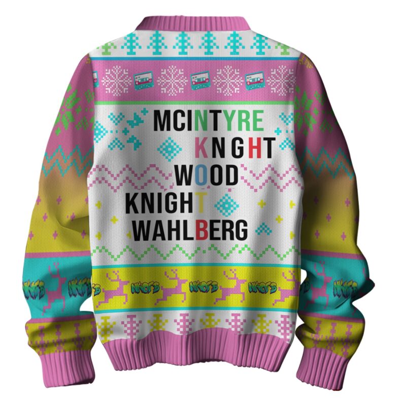 NKOTB Ugly Sweater NTH6458NVH - Image 2