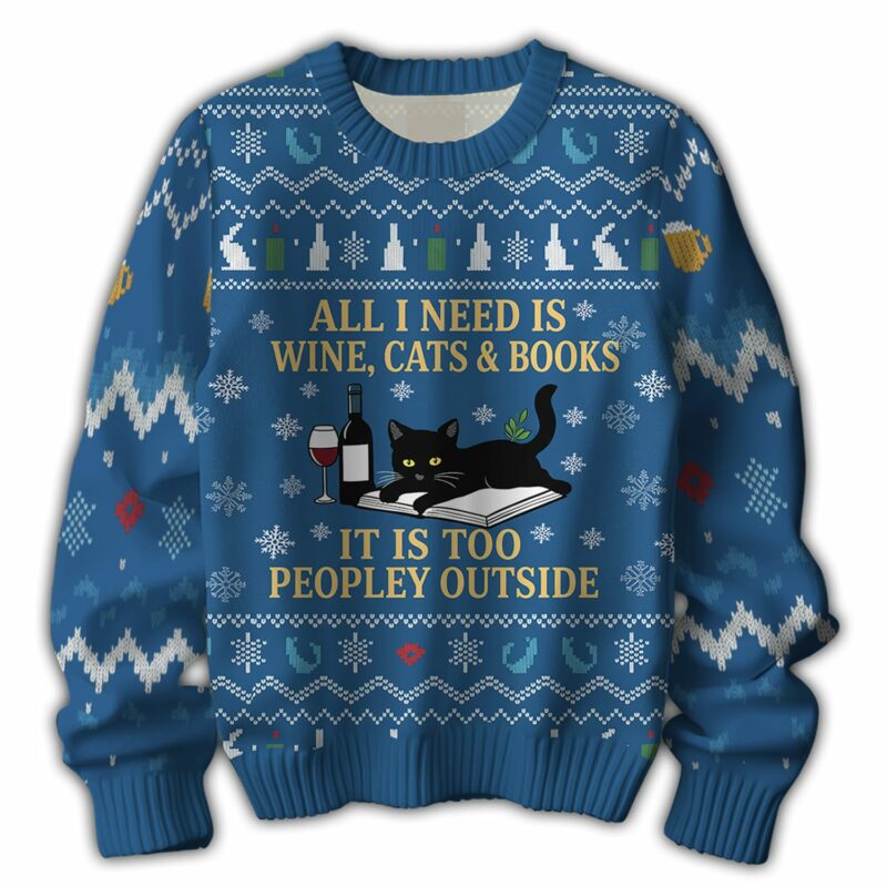 CATS Ugly Sweater TKC5705NVH - Image 2