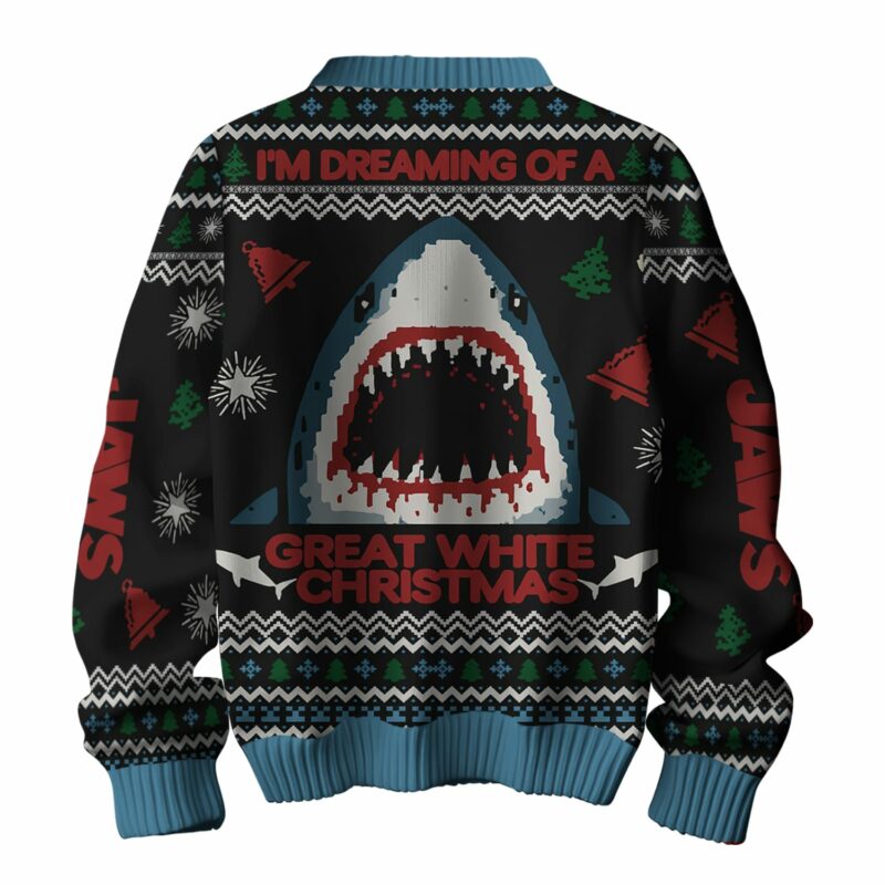 JAWS Ugly Sweater TKC6127NVH - Image 3