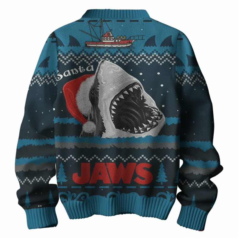 JAWS Ugly Sweater TKC6383NVH - Image 2
