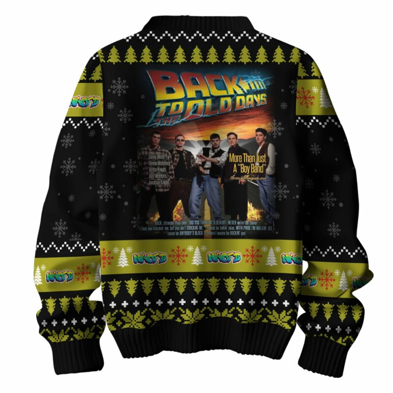 NKOTB Ugly Sweater TKC6497NVH - Image 3