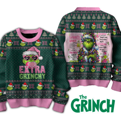 Extra Grinchy TGRI Ugly Sweater NHL6281NTS