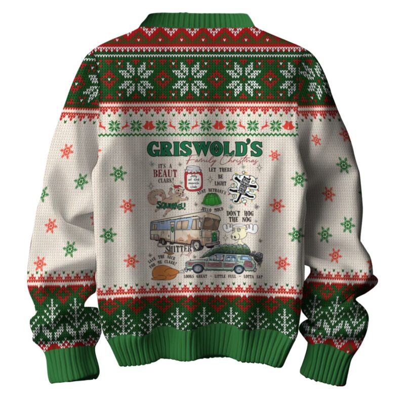 Jolliest Bunch Of Assholes NLCV Ugly Sweater NHL5983NVH - Image 2