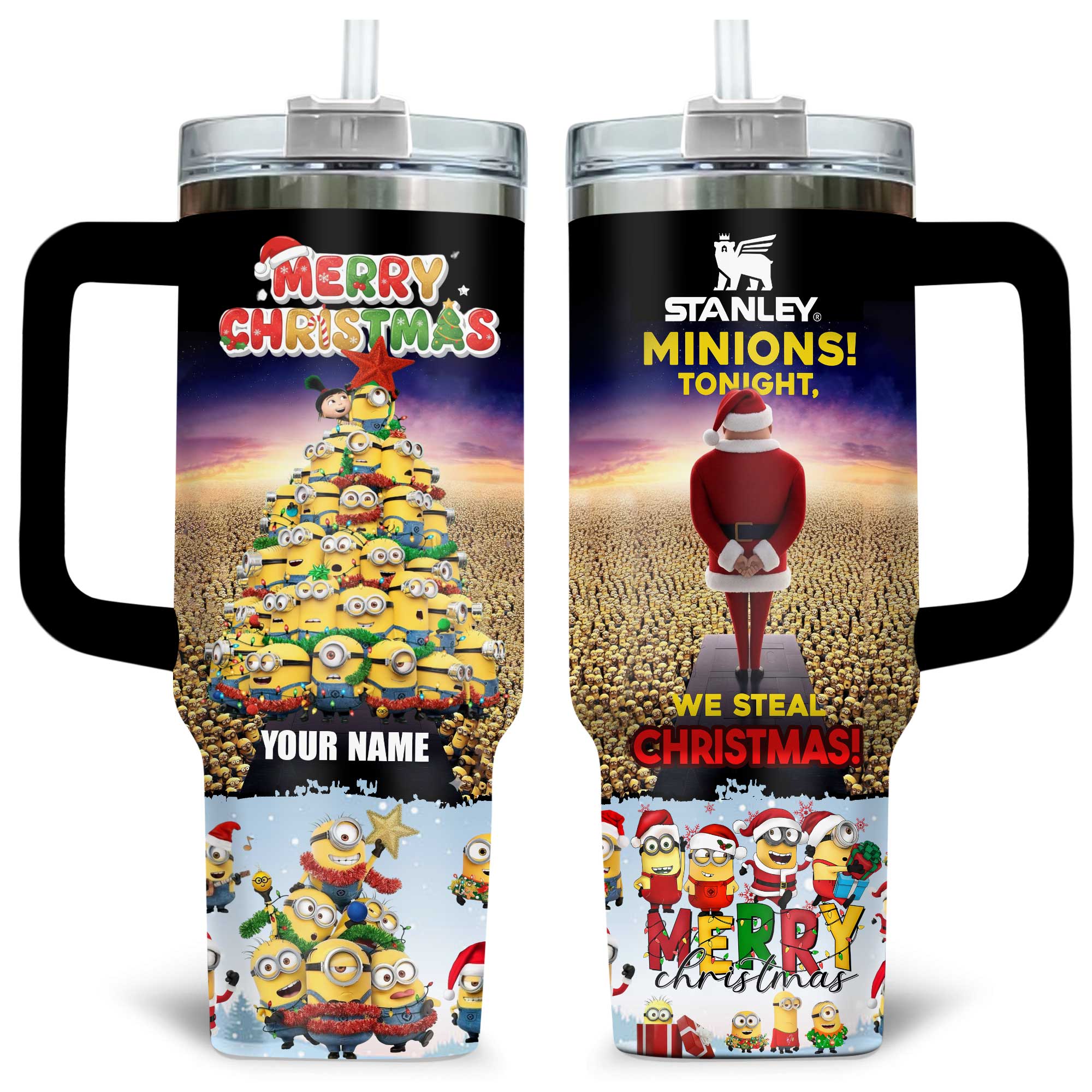 Tonight, We Steal Christmas! MNO Stanley Tumbler 40oz NHL6073NVH