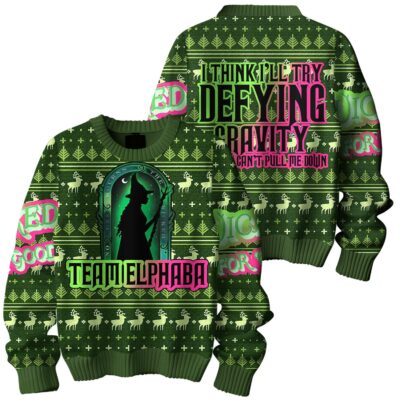 Team Elphaba WICK Ugly Sweater NHL6075LTT