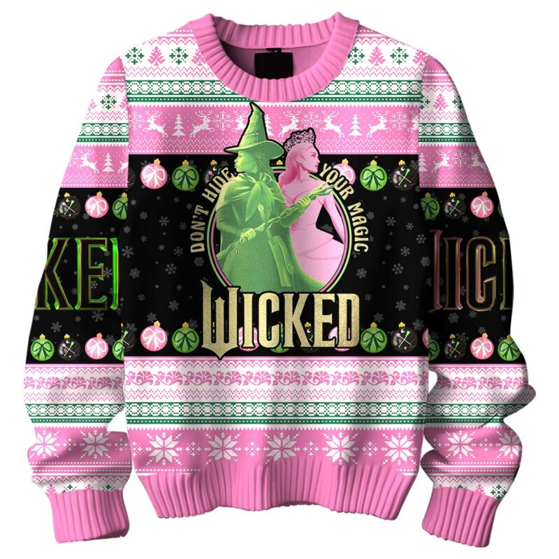 Don't Hide Your Magic WICK Ugly Sweater NHL6169LTT - Image 3